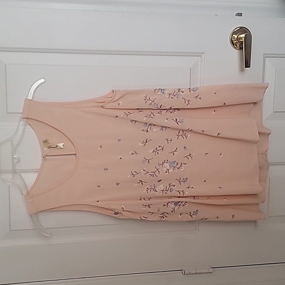 A-line embroidered tunic